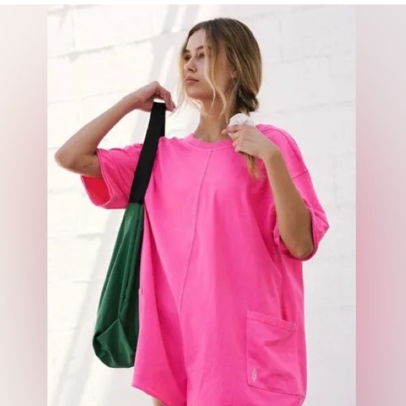 Pink Women's Jumpsuit - Picture 2 of 5